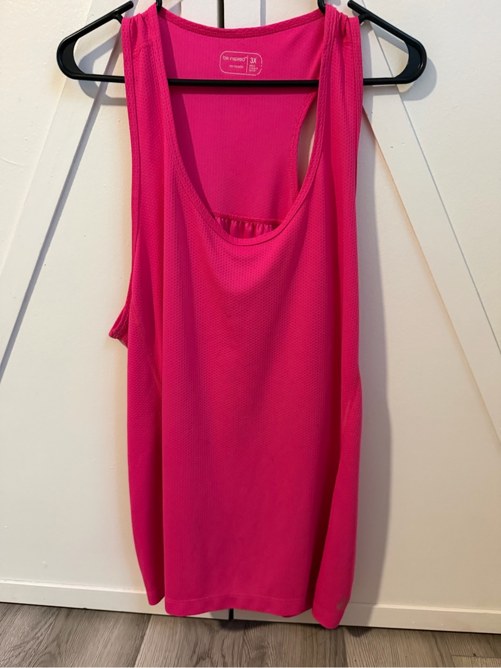 be inspired Hot Pink Racerback Tank